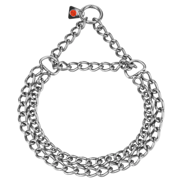 Herm Sprenger Halsketting hond 2-rijig 55cm 3mm