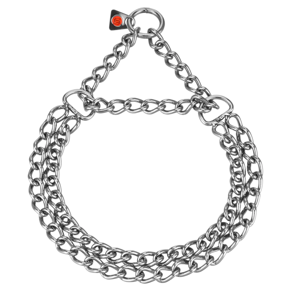 Herm Sprenger Halsketting hond 2-rijig 55cm 3mm