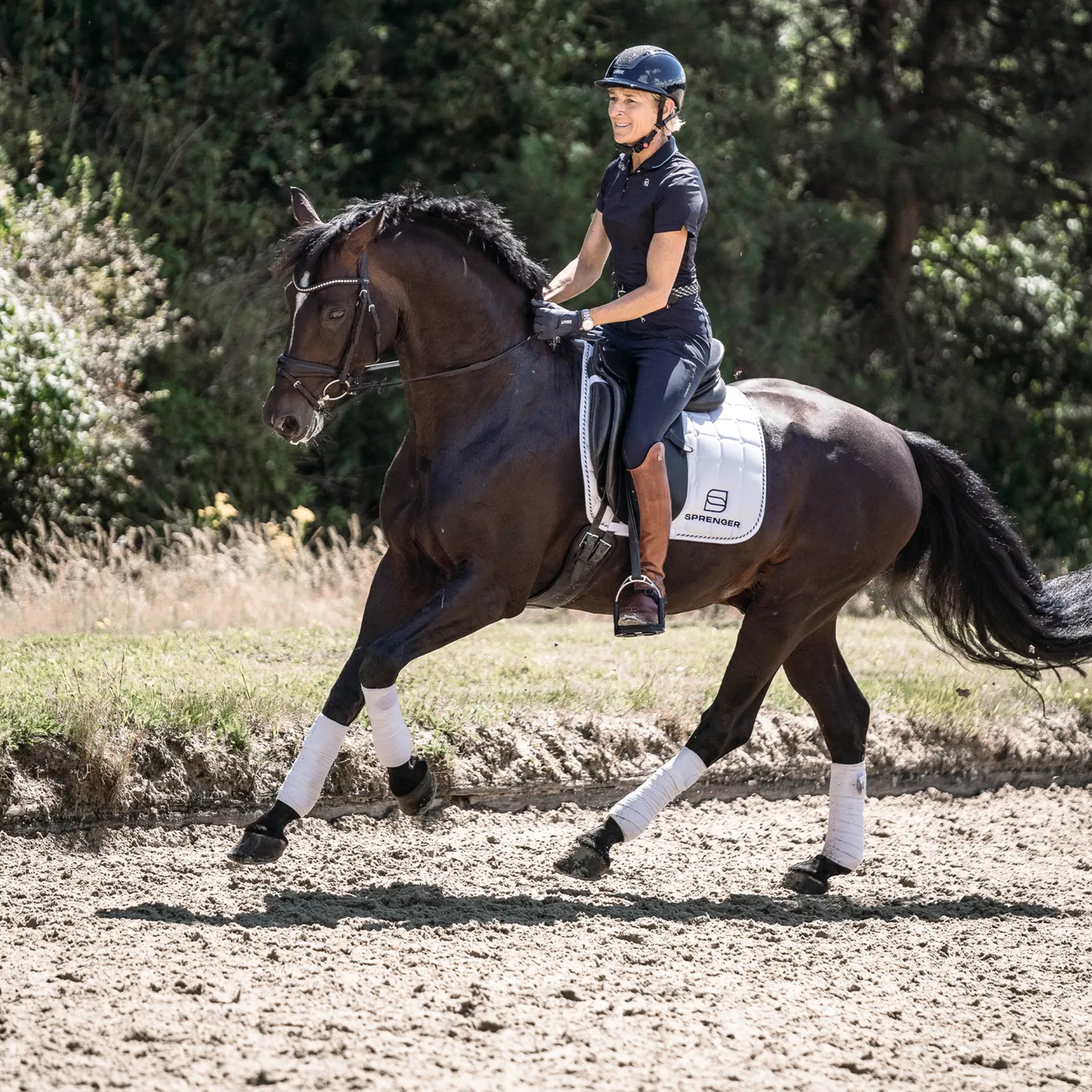 HS Sprenger Bow Balance stijgbeugels Ingrid Klimke