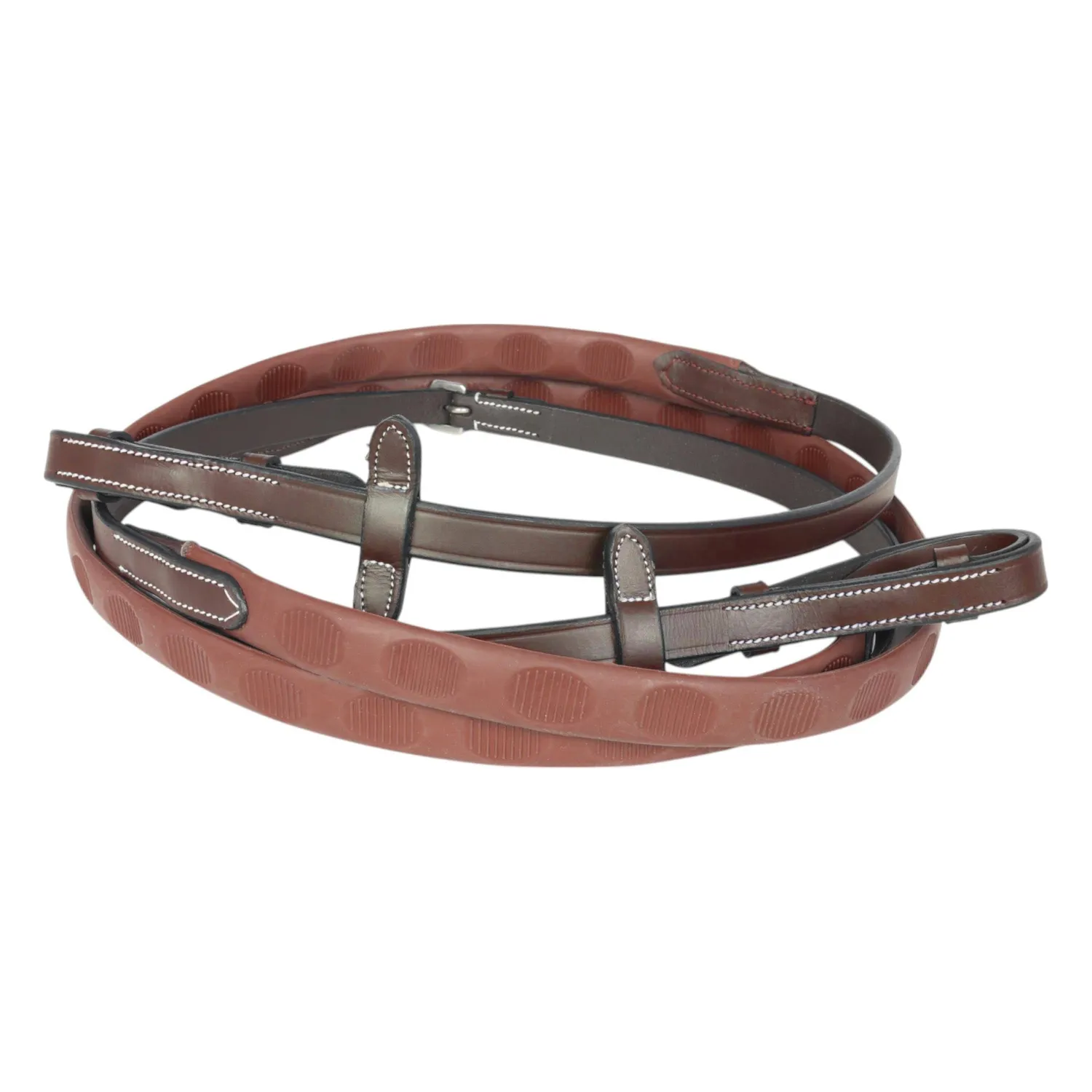 Henri de Rivel GripX Magna teugels havana rubber grip