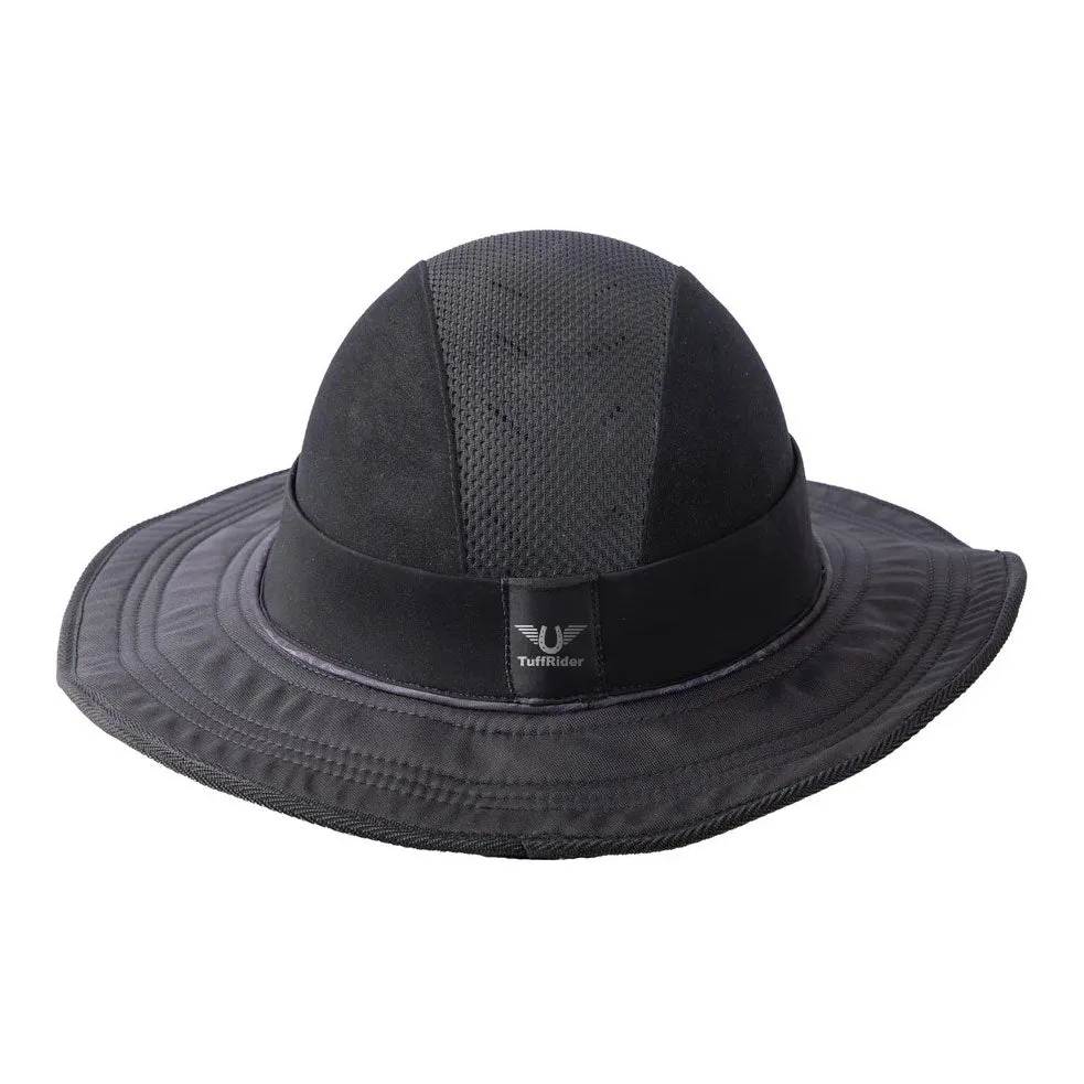 TuffRider 360 Sun Protection cap zonneklep zwart STD