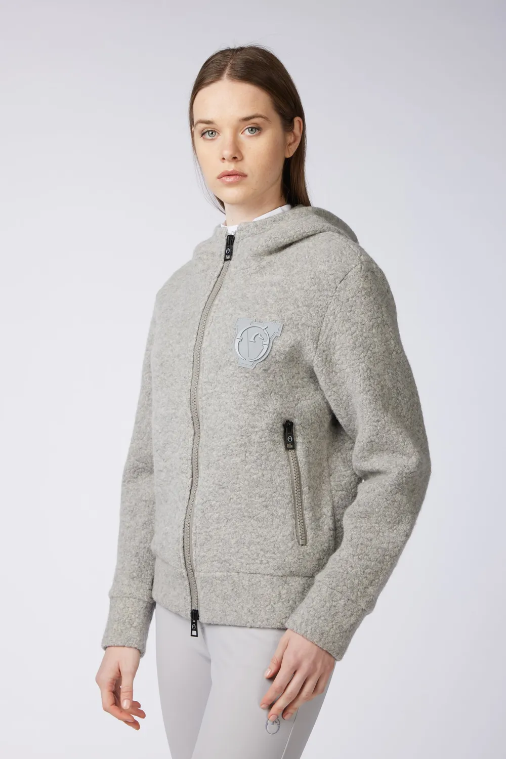Vestrum Ningbo dames teddyjas licht met capuchon