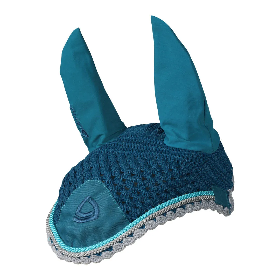 Lettia Honeycomb vliegenmuts navy STD paard