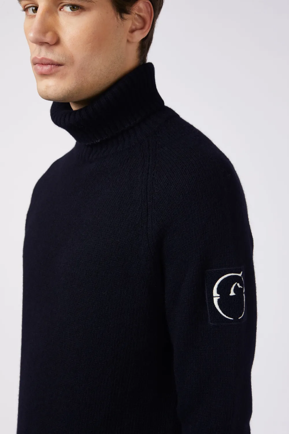 Vestrum Motril heren coltrui navy wol cashmere