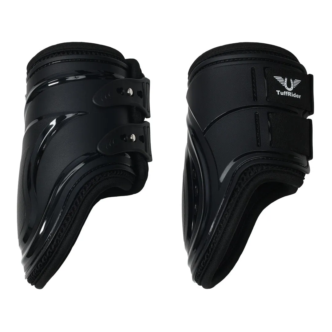 TuffRider Airflow Iron Man kogelbeschermers zwart full luchtig