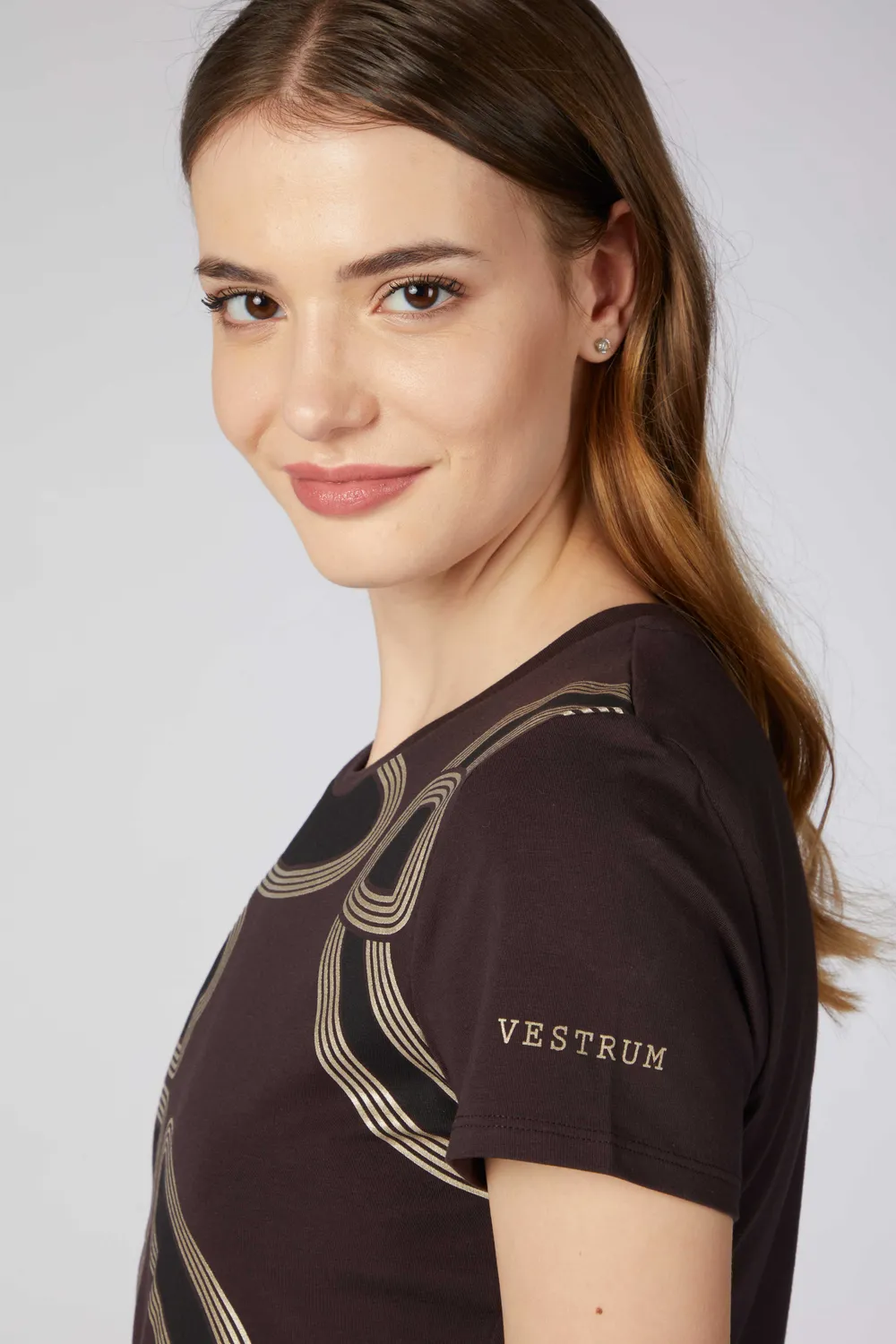 Vestrum Savannah dames T-shirt katoen bittenprint