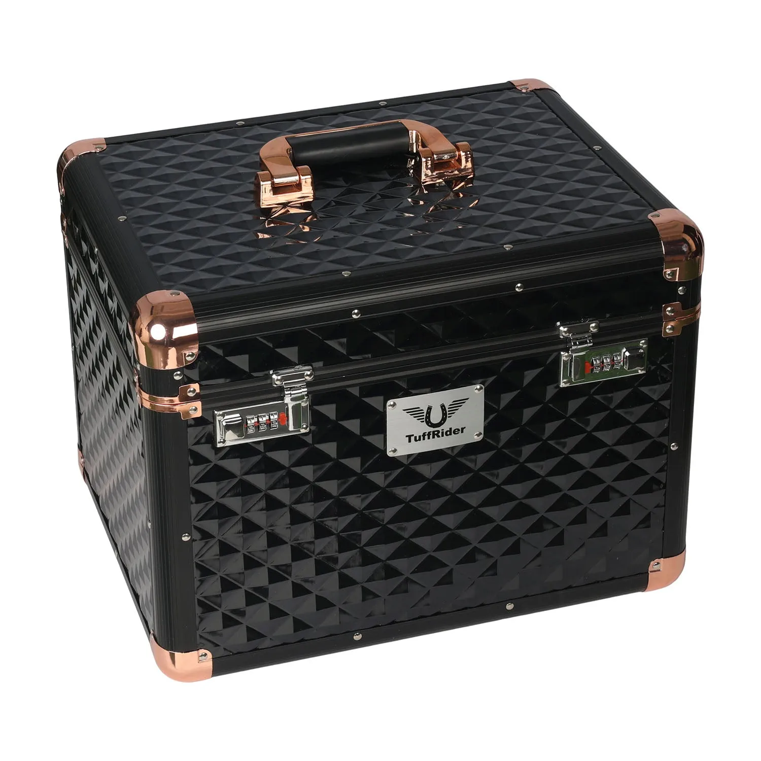 TuffRider Aluminium Diamond poetskist Goud 40cm