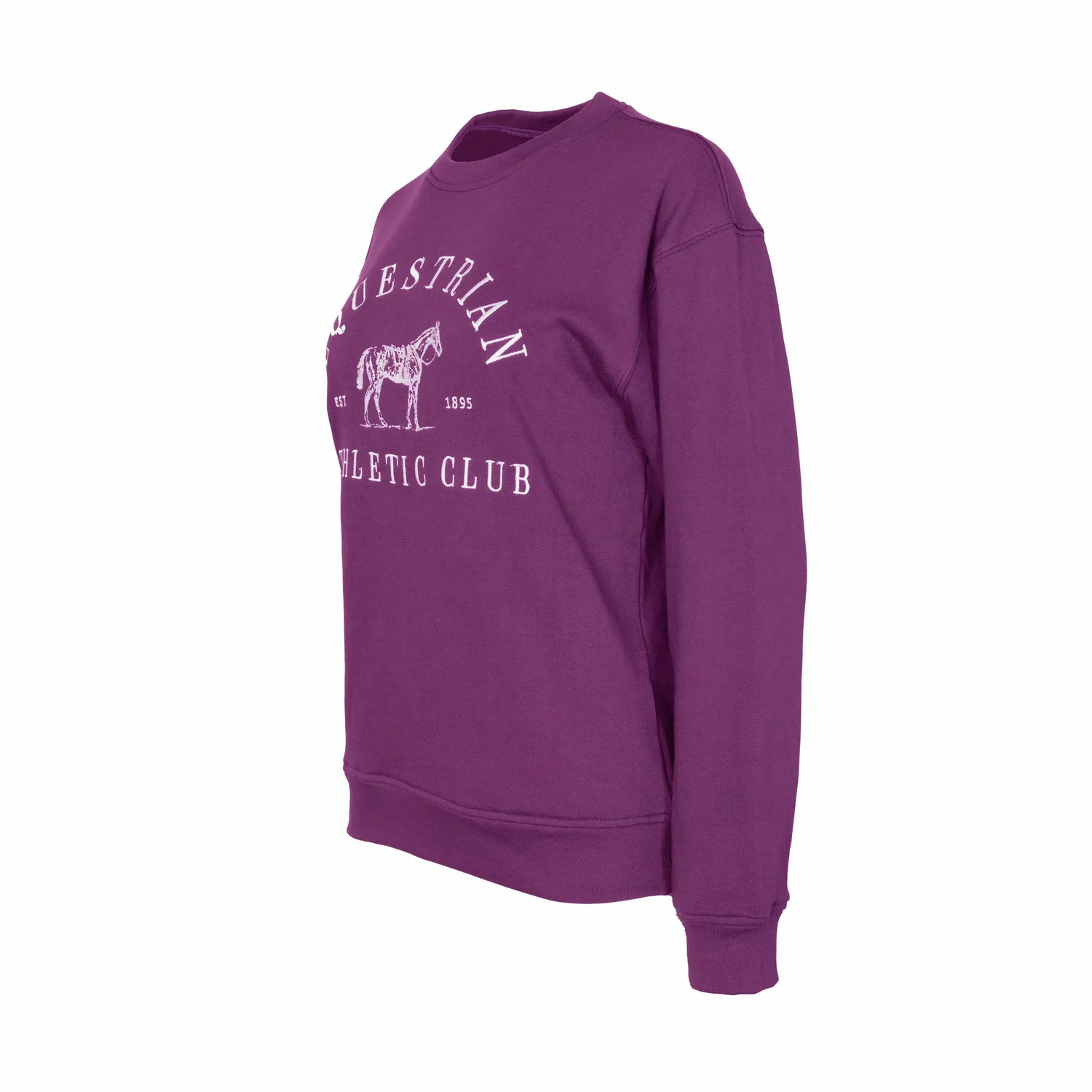 Dapplebay Equestrian Athletic Club sweater pruim paars