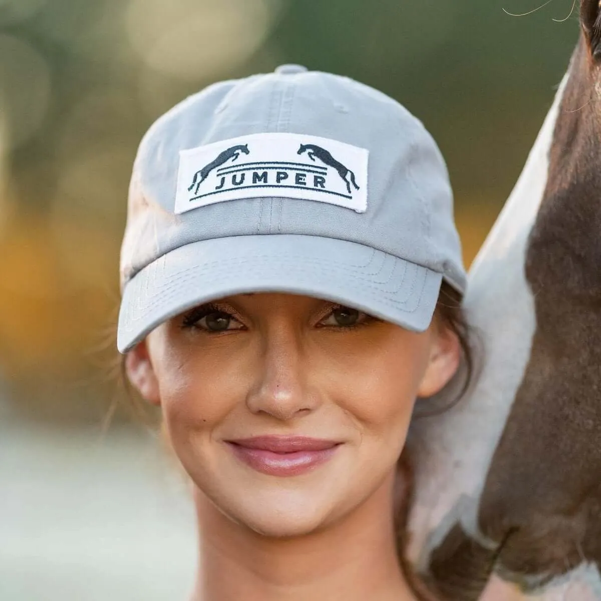 Dapplebay Jumper barn hat pet lichtgrijs one size