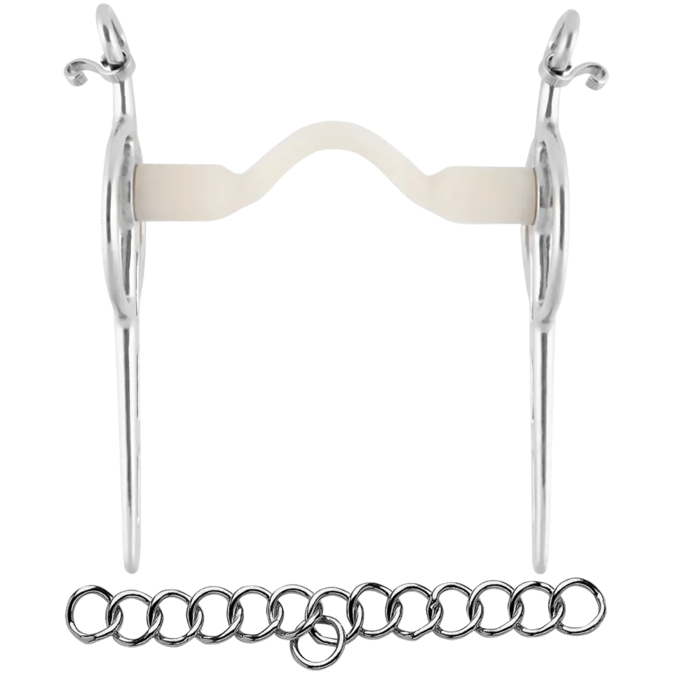 Herm Sprenger Nathe Liverpool-kandare 20 mm lange scharen 135 mm