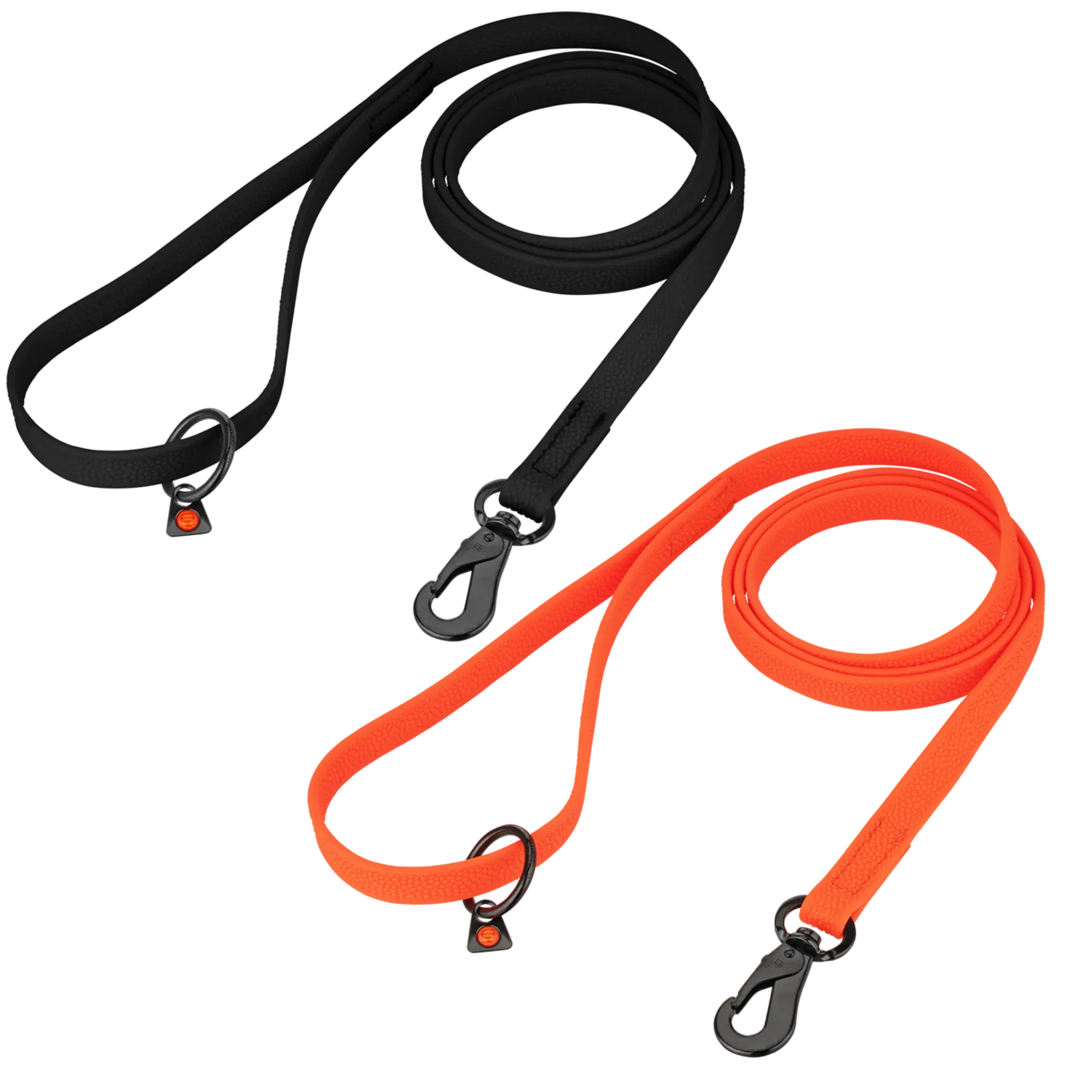 Herm Sprenger Footballgrip Hondenlijn BioThane 1,5m Zwart
