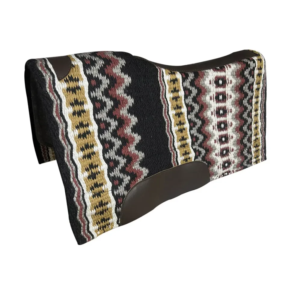 TuffRider Candence Knit western zadeldek 34x36 Turquoise wolmix