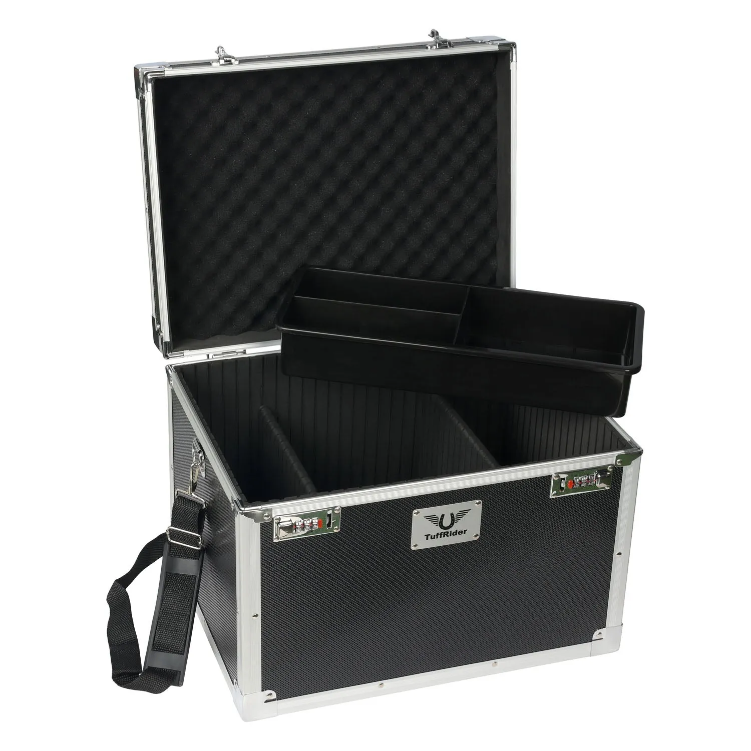 TuffRider Aluminium poetskoffer zilver 40 cm met slot