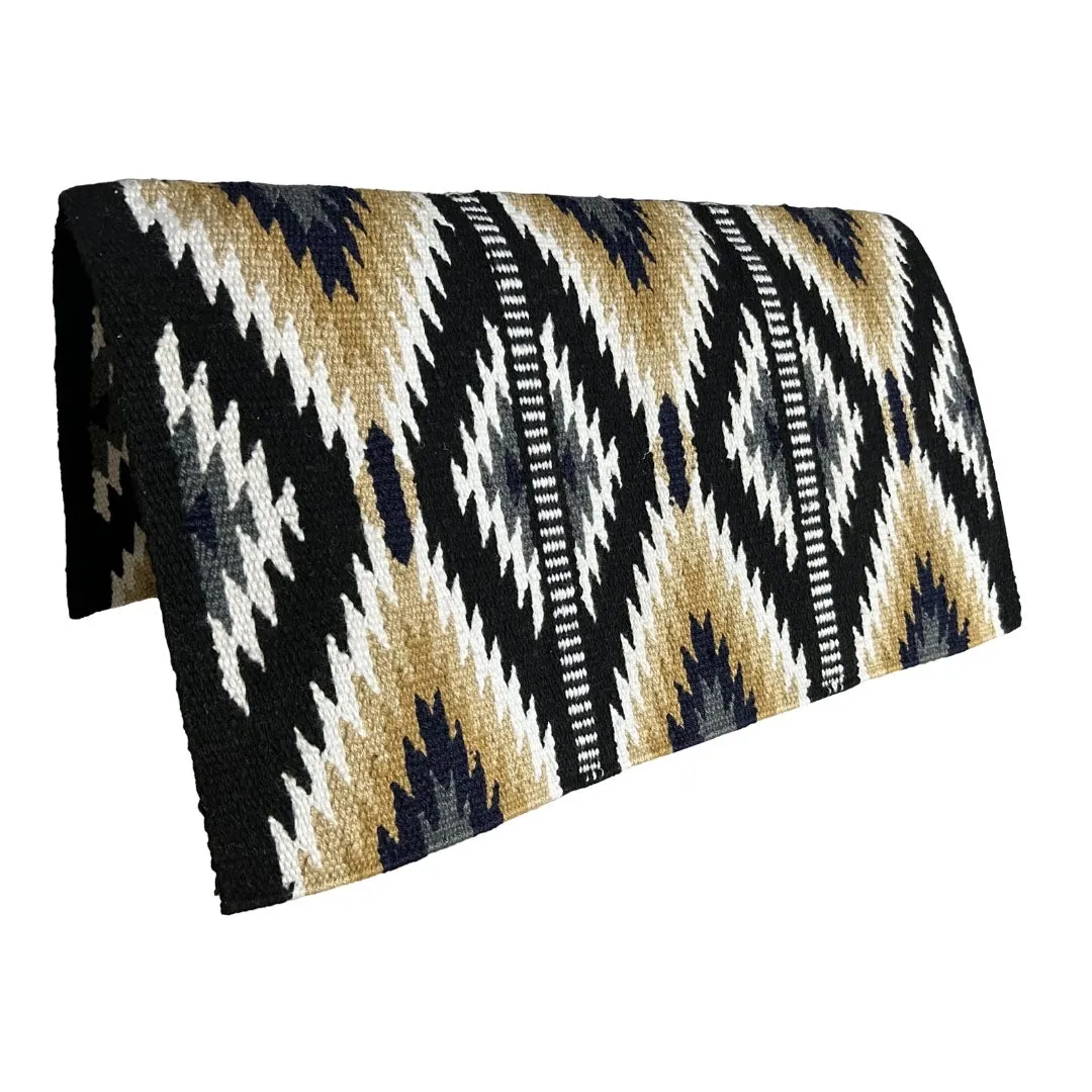 TuffRider Precision western zadeldeken rustic 34x38 wolmix