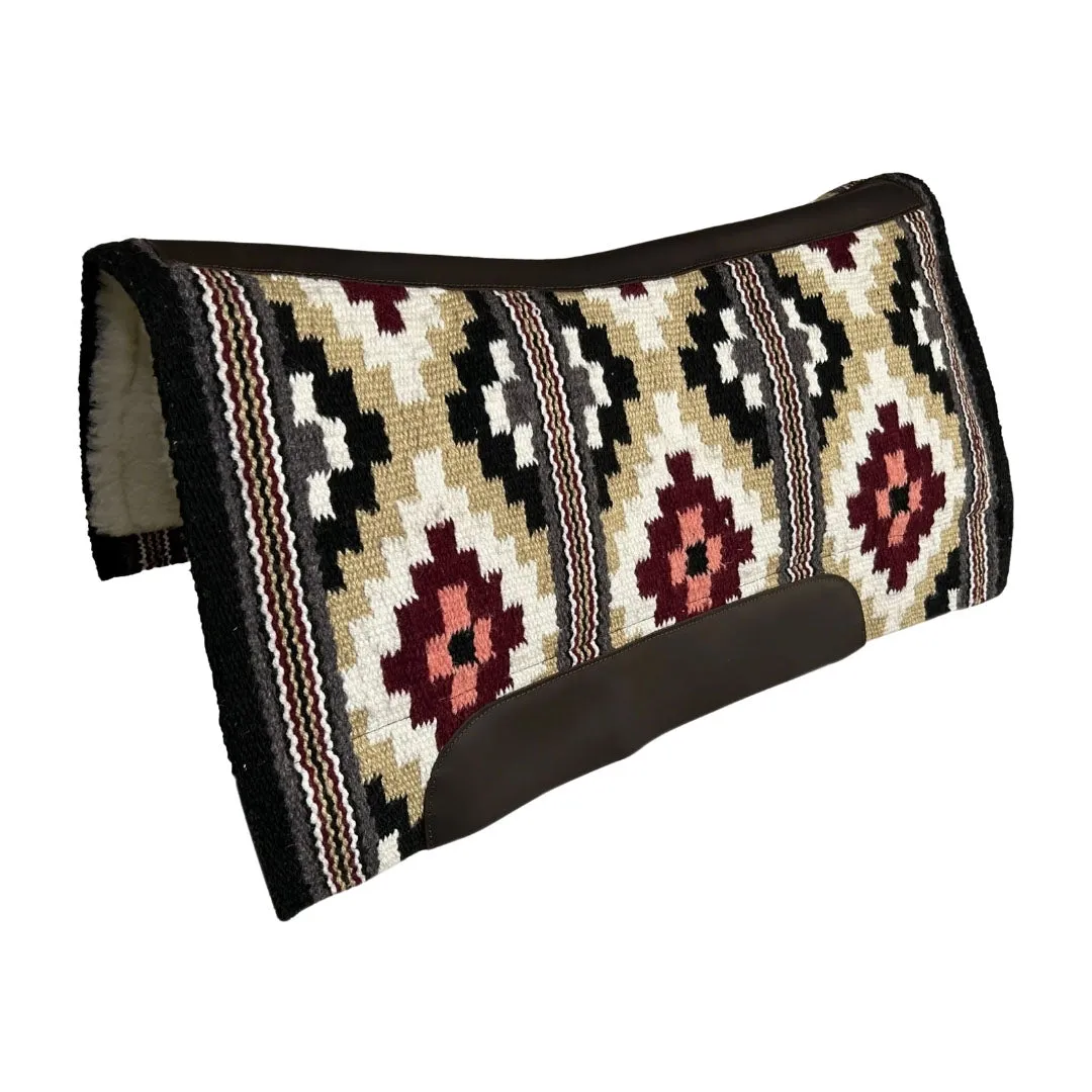 TuffRider Arch Anatomical western zadeldek Aztec 34x38 wolmix