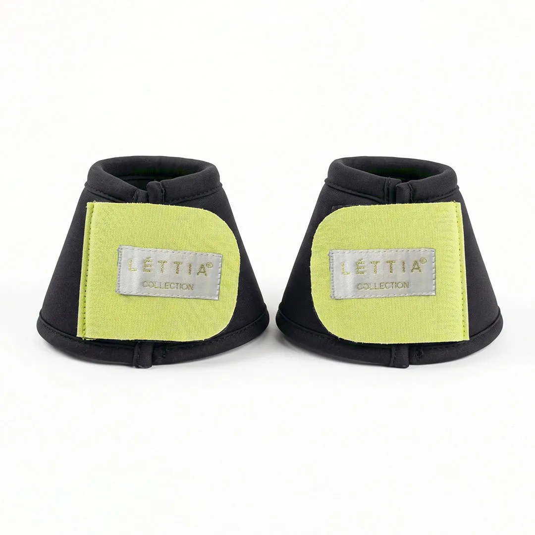 Lettia Shadow springschoenen zwart hoefbescherming