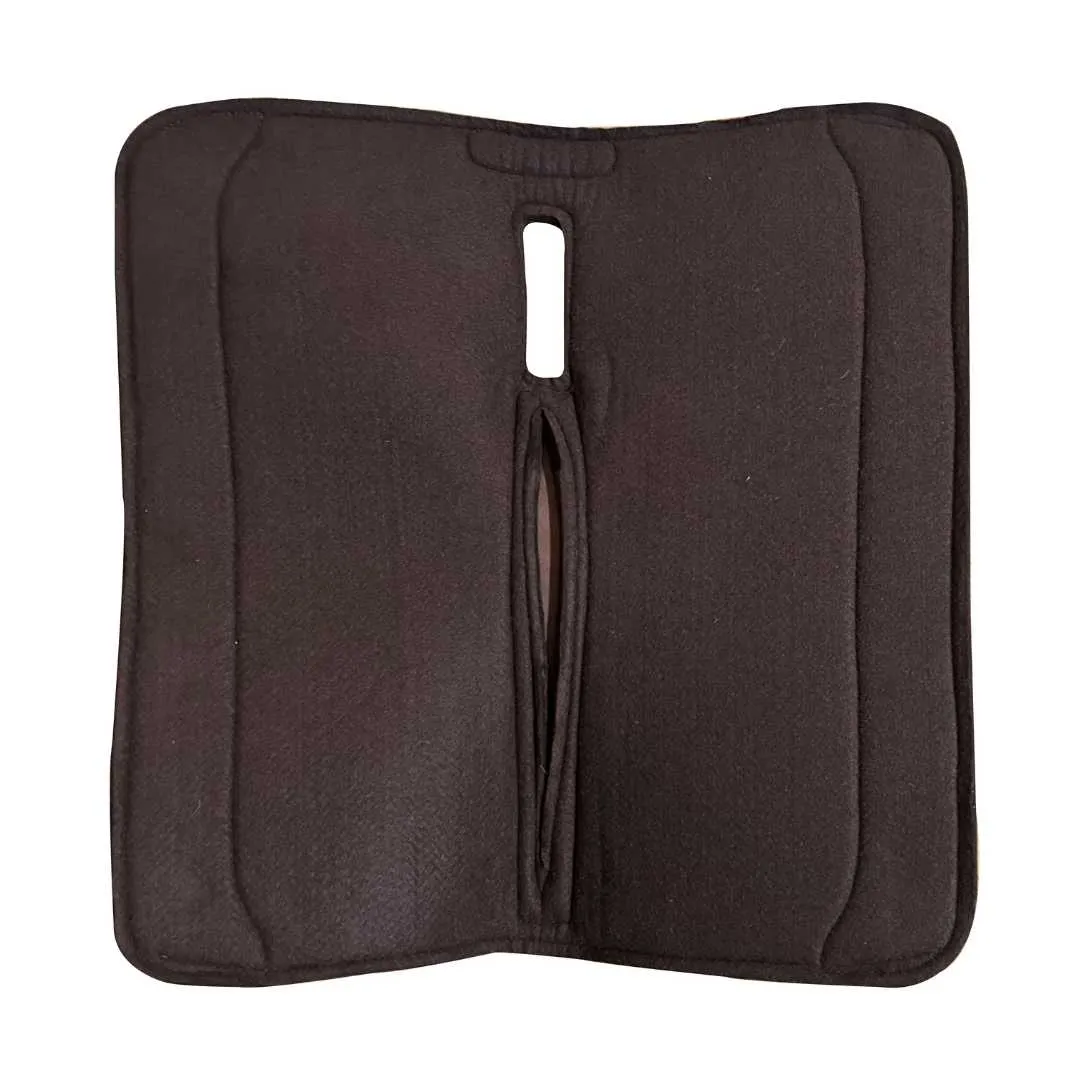TuffRider Wild Safari western zadelpad bruin 32x32 vilt