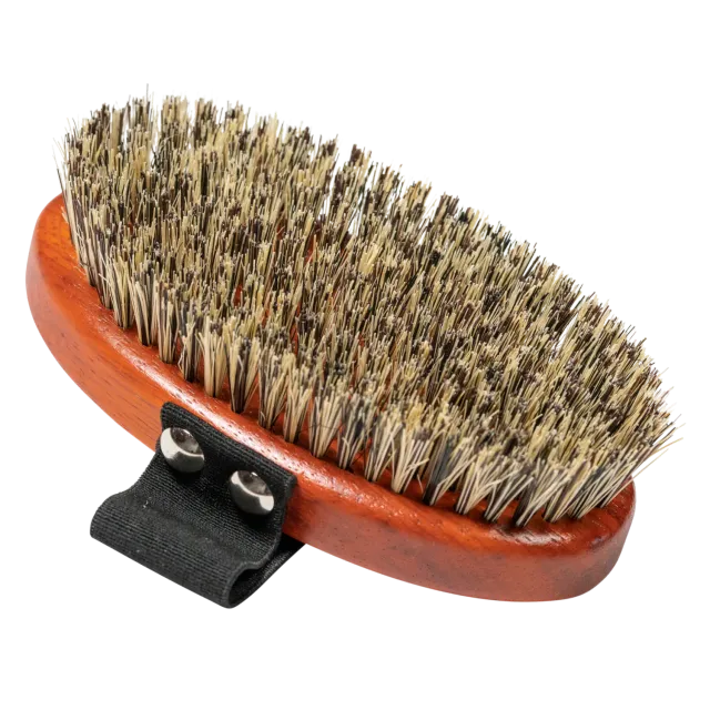 HS Sprenger hondenborstel ovaal natuurhaar