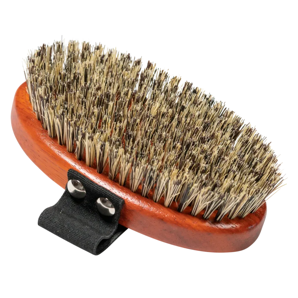 HS Sprenger hondenborstel ovaal natuurhaar