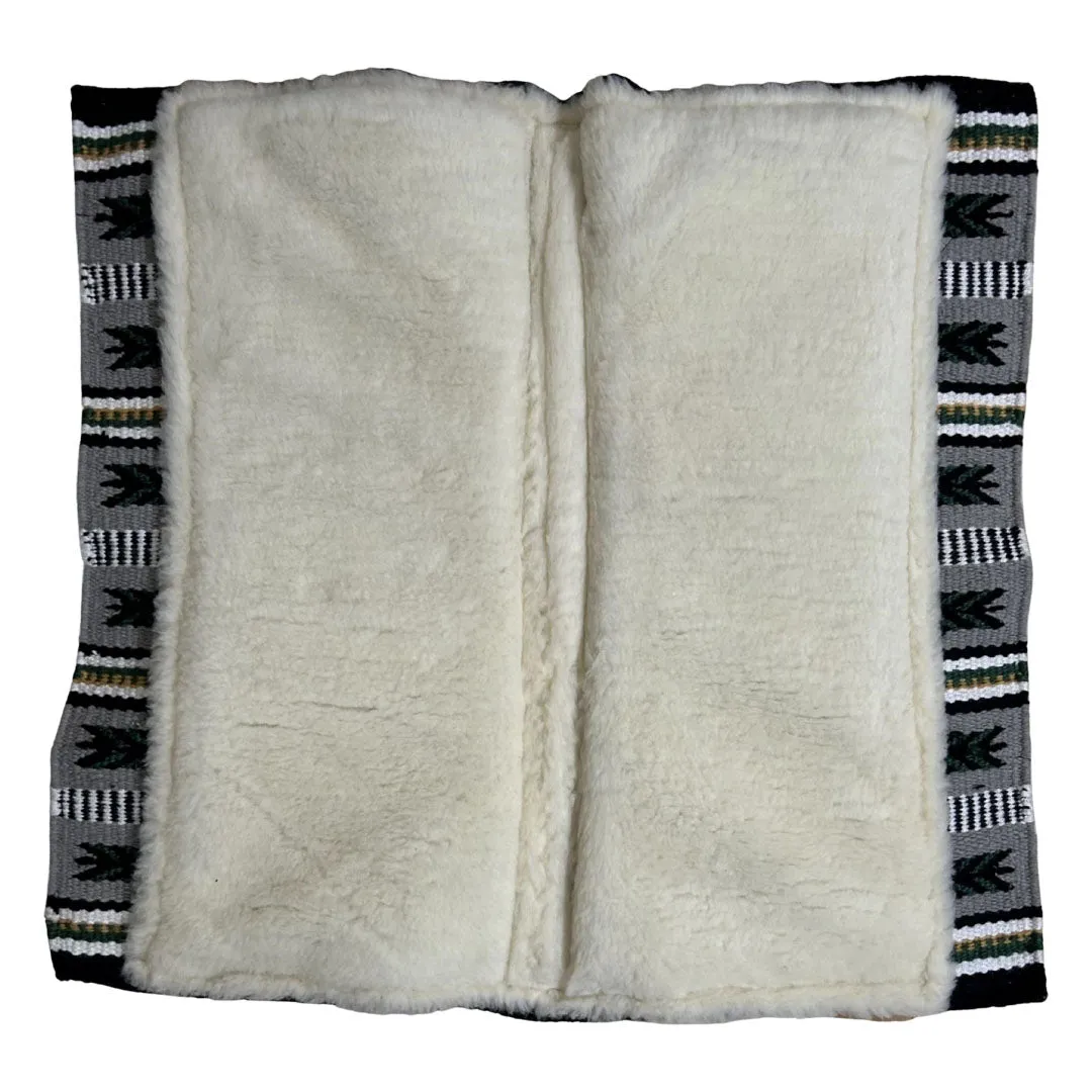 TuffRider Catalyst Anatomical western zadeldek Weave 34x38 wolmix