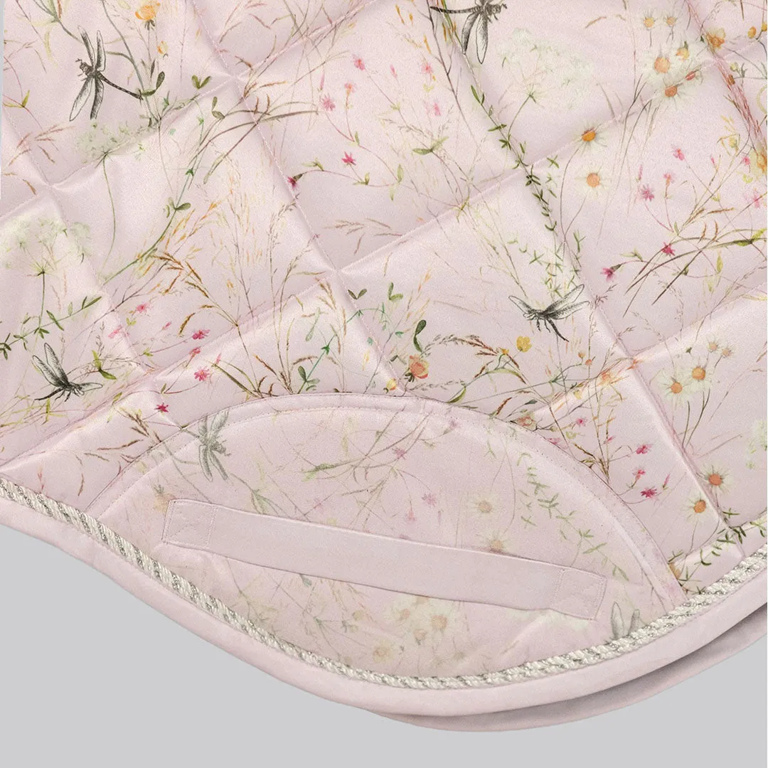 Dapplebay Dragonfly Meadow zadeldek lichtroze schokdempend