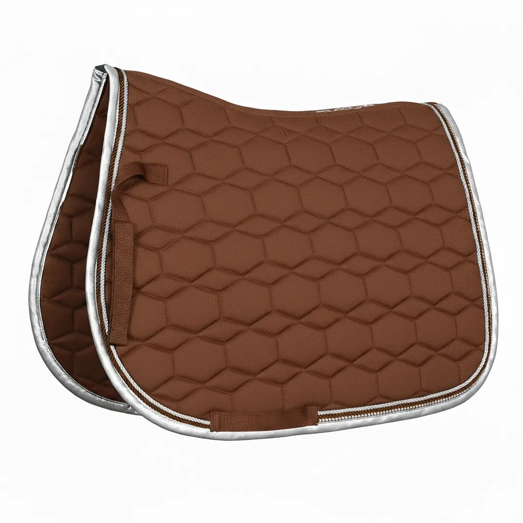Equine Couture Elegance Rhinestone zadeldek zwart kristal