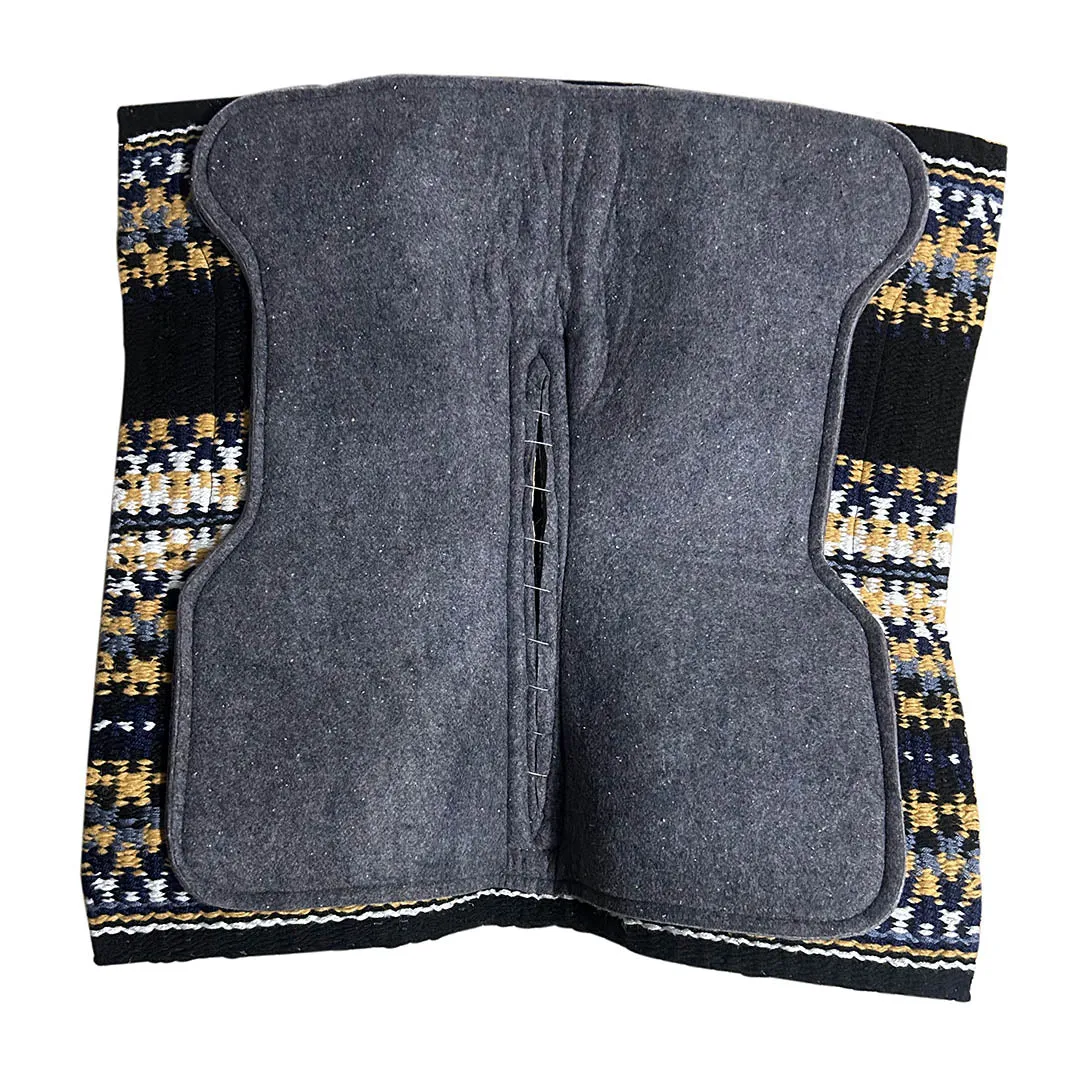 TuffRider Forge western zadelpad 34x36 Nomadic wolmix