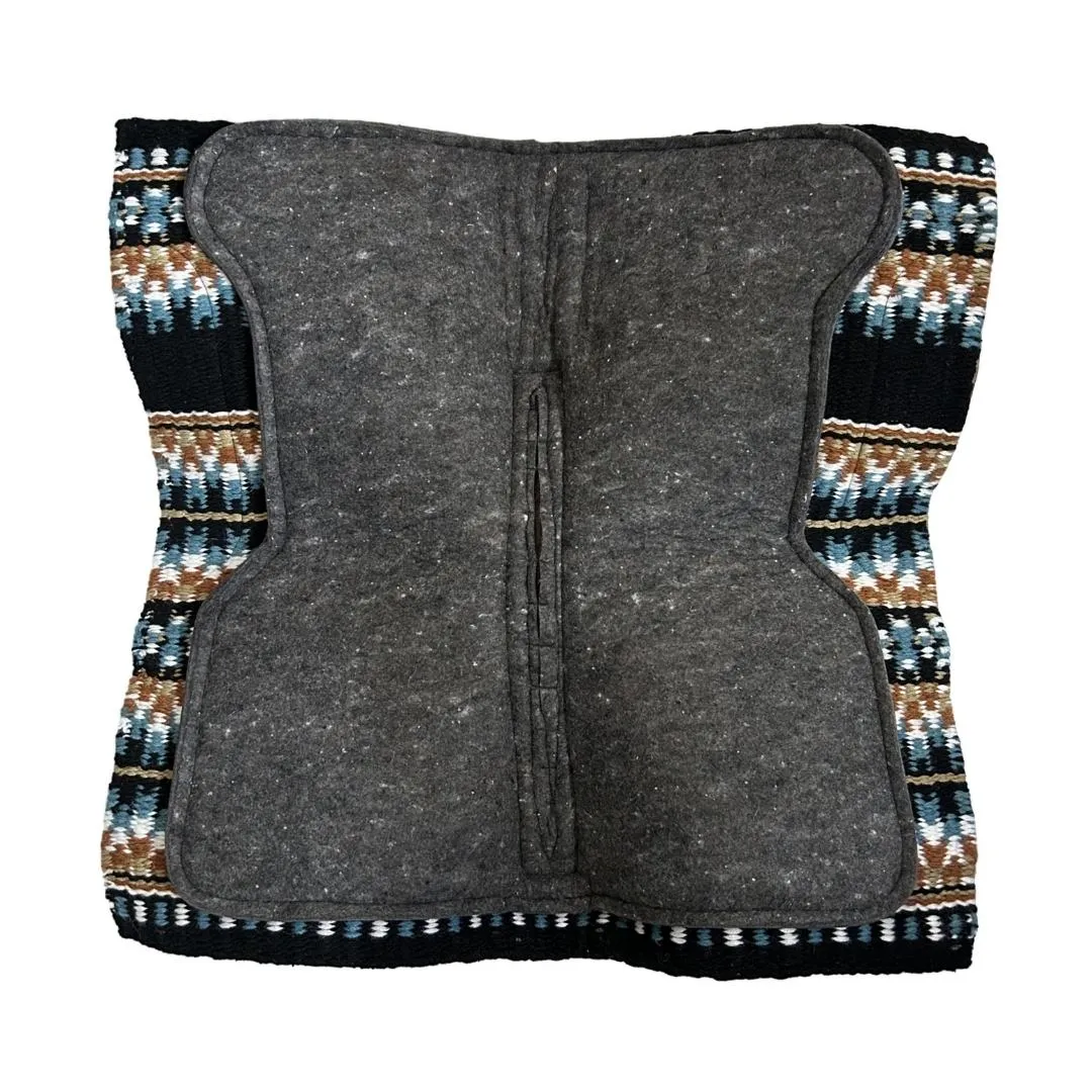 TuffRider Synapse western zadeldek 34x36 Glacier wol