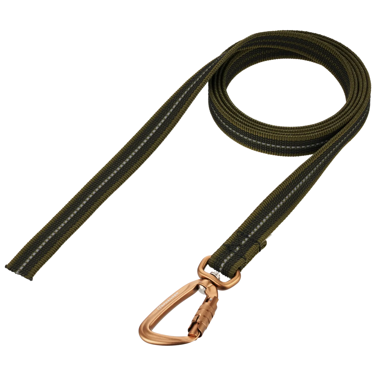 Herm Sprenger hondenlijn gecoat 200 cm bruin