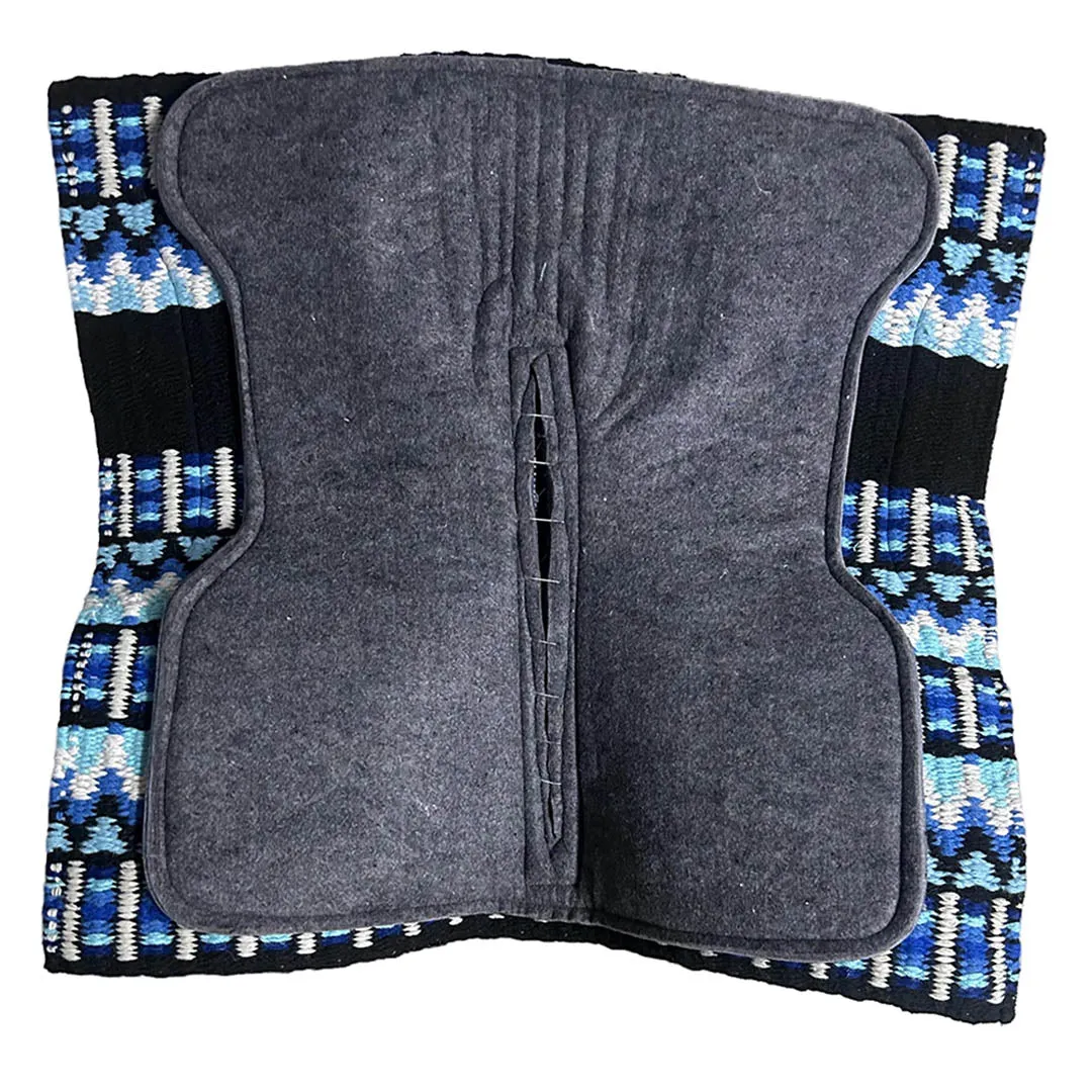 TuffRider Basalt Western zadelpad multi 34x36 inch wol