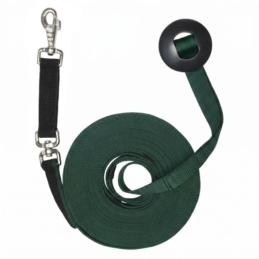 TuffRider Pro Control longeerlijn 35ft zwart