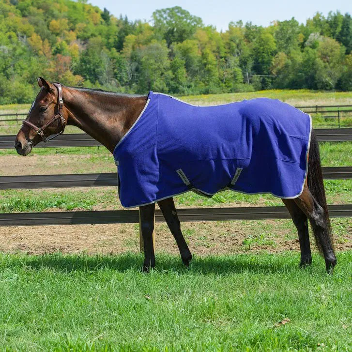 TuffRider Fleece Cooler zweetdeken navy fleece