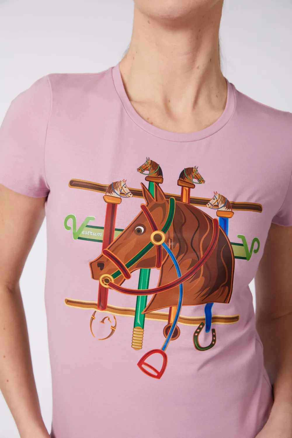 Vestrum Lampedusa T-shirt dames katoen stretch