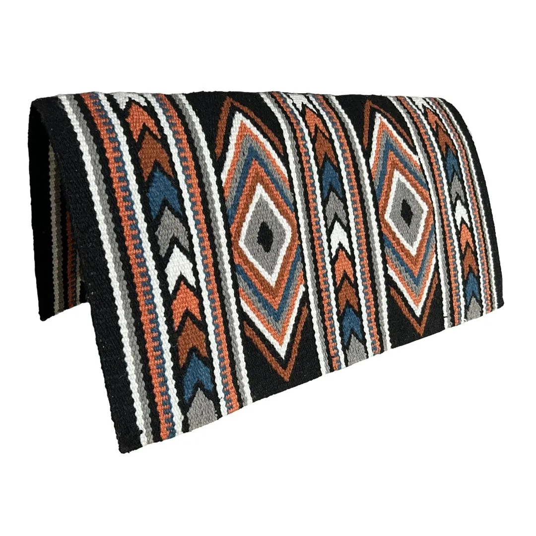 TuffRider Geo western zadeldeken 34x38 Frontier wolmix