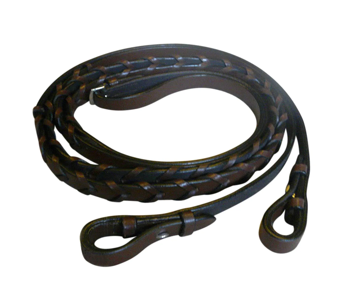 Henri de Rivel Advantage extra long leren teugels havana OS