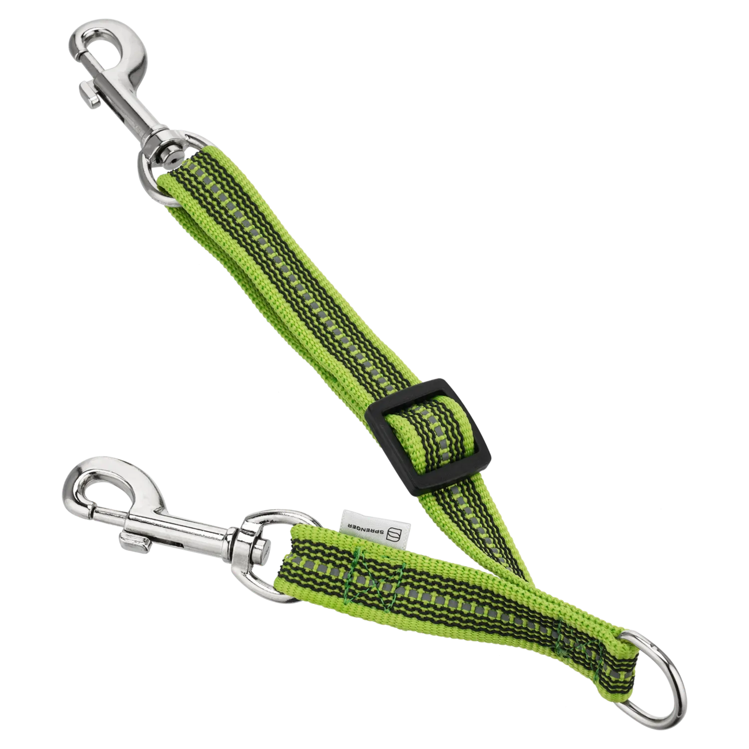Herm Sprenger Nylonadapter 10 + 20 cm zwart