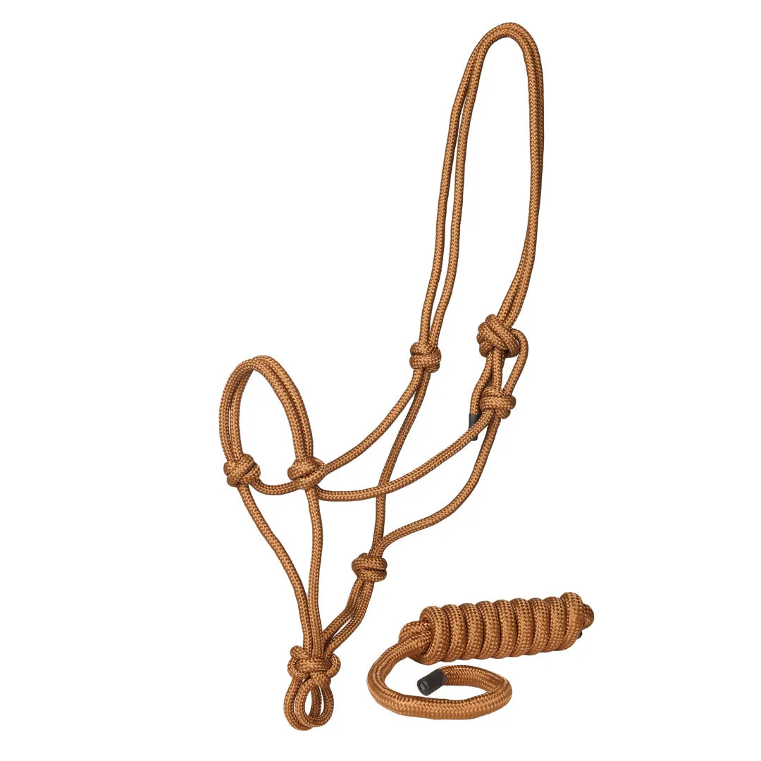 TuffRider Rugged touwhalster met leadrope rood horse