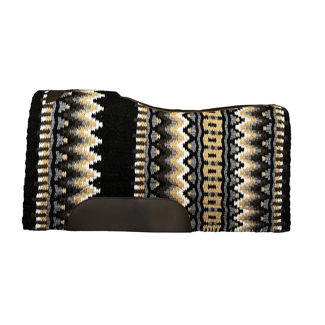 TuffRider Bastion western zadelpad Midnight - wolmix
