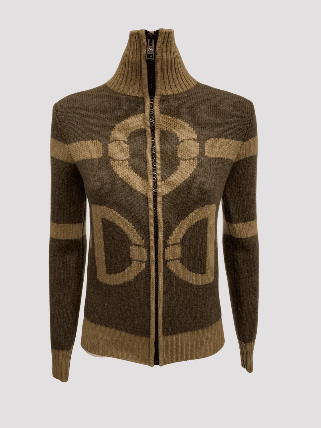 Vestrum Rennes dames trui met rits wol cashmere