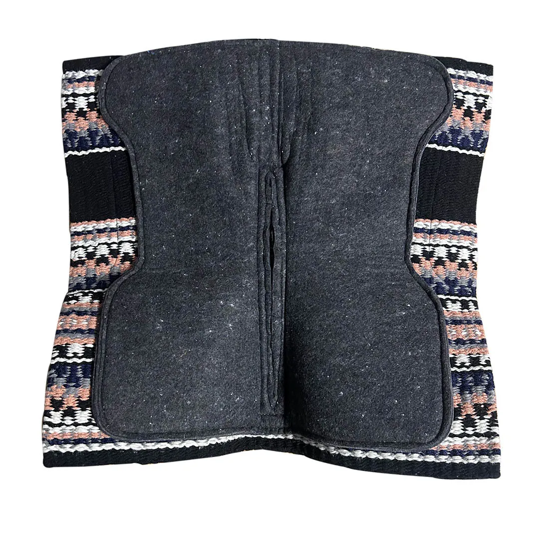 TuffRider Afterburn western zadeldek Apache Night 34x36 wol