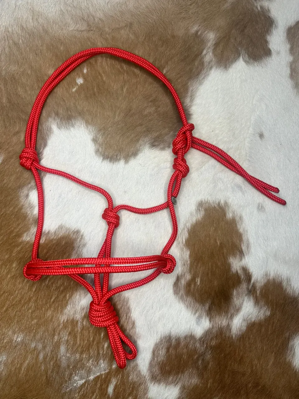 Mushabu Basic touwhalster rood maat Mini stalproof