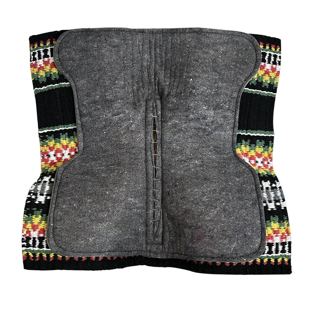 TuffRider Oracle western zadeldek 34x36 sunset wolmix