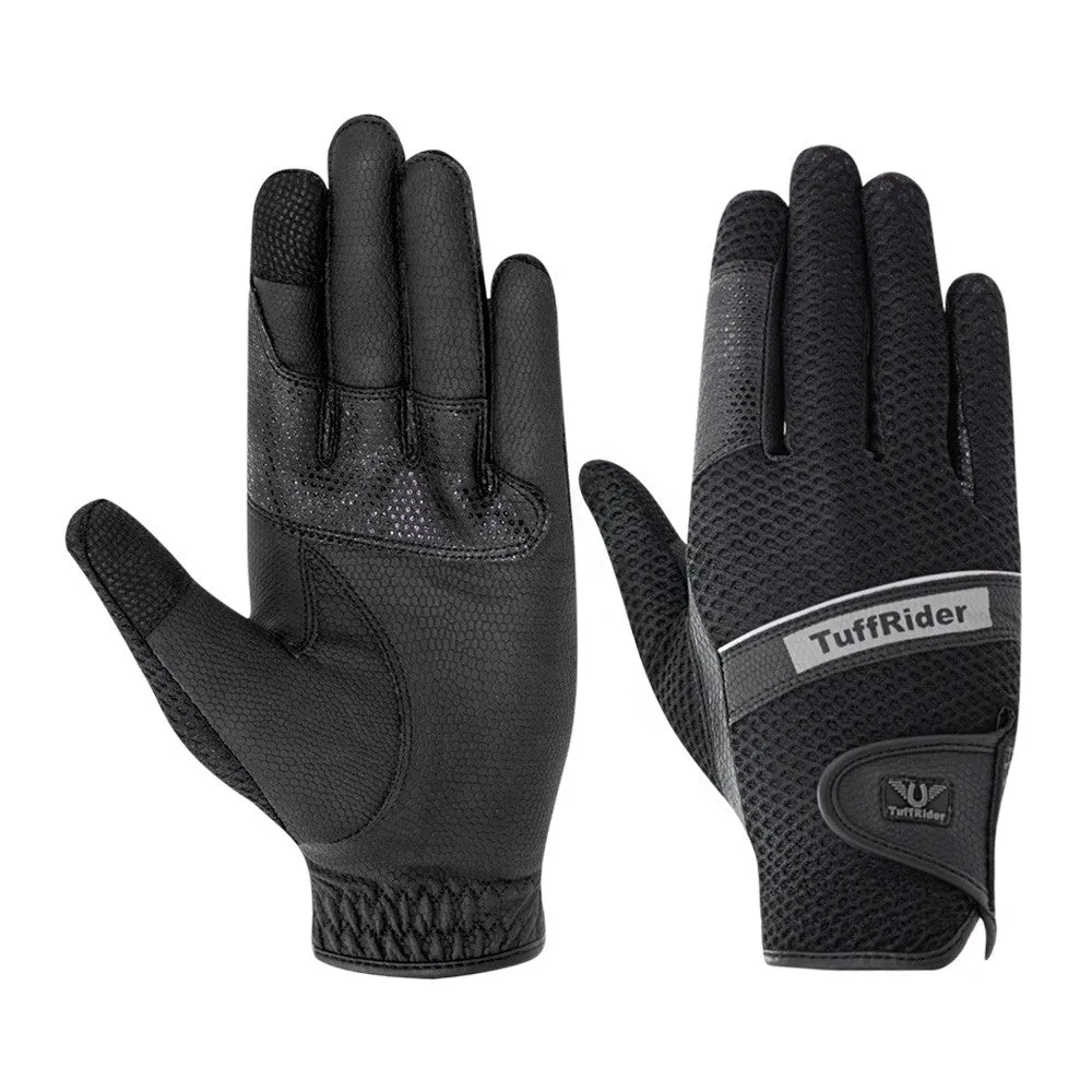 TuffRider Cool Rider rijhandschoenen zwart XL