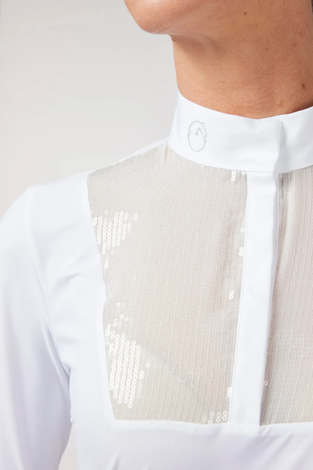 Vestrum Nigata wedstrijdshirt lange mouw pailletten