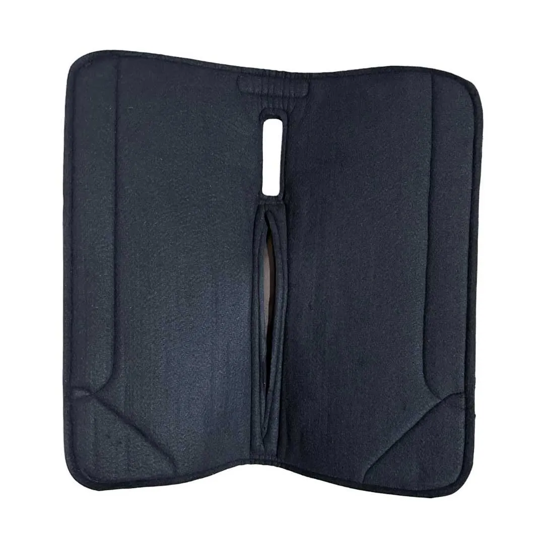 TuffRider Talisman zadelpad zwart 32x32 vilt 1 inch