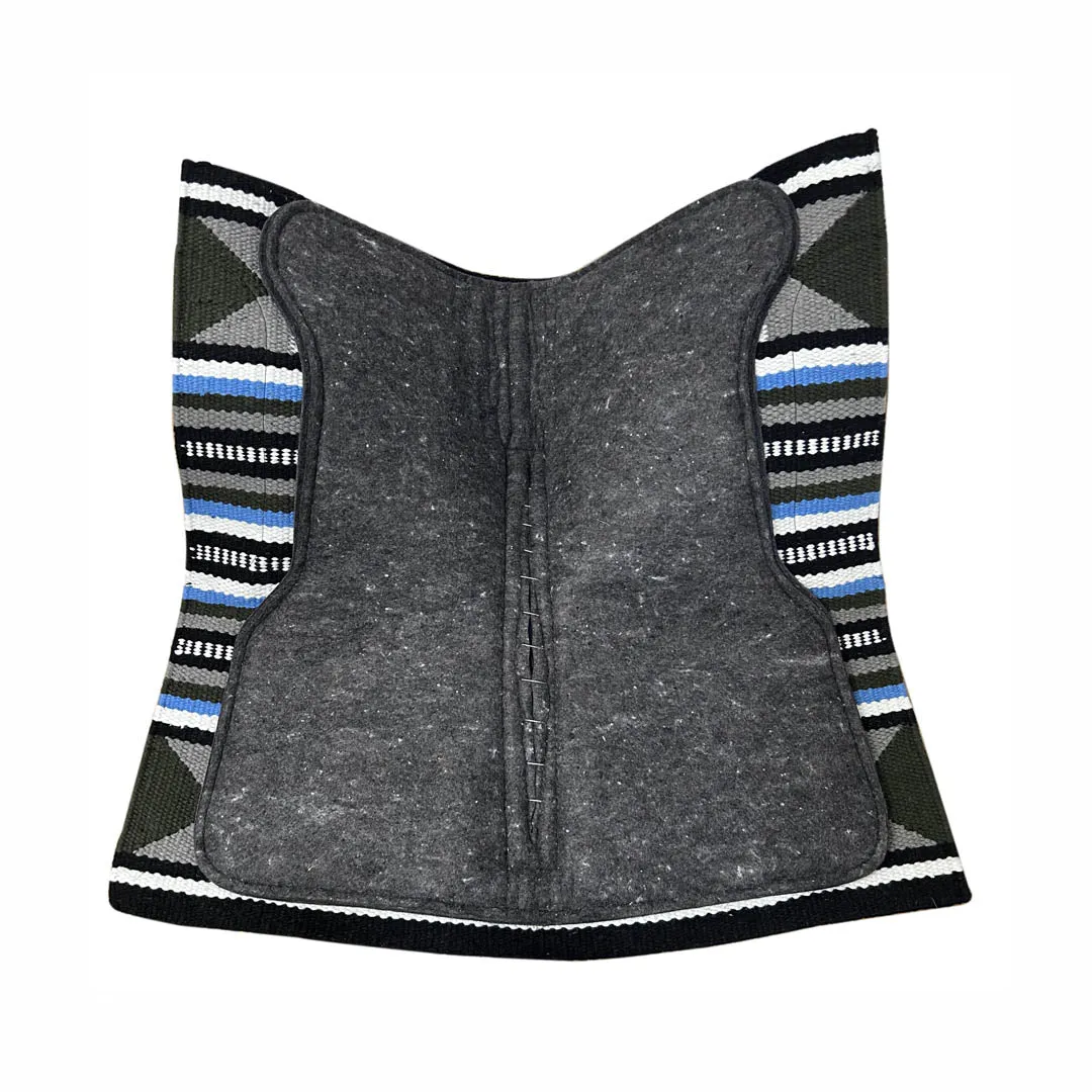 TuffRider Single Weave L001 western zadelpad Multi-001 34x36 wol