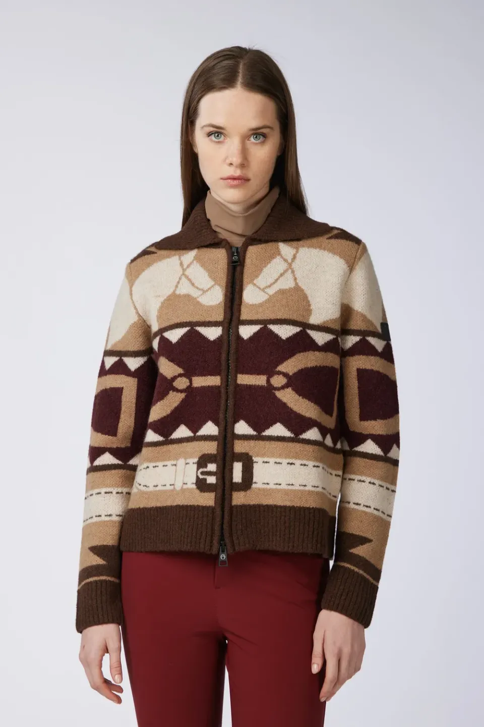Vestrum Valparaiso dames trui beige salt rits