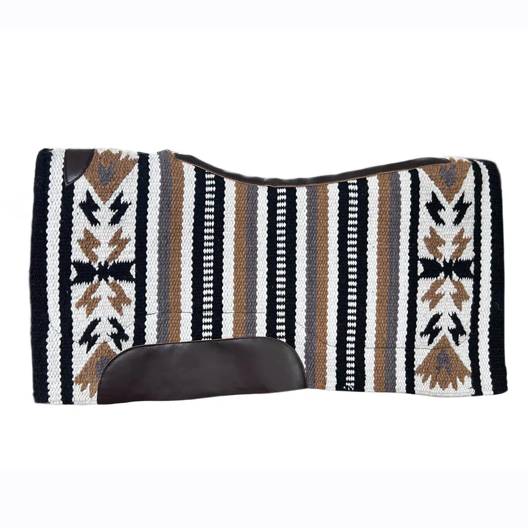 TuffRider Single Weave western zadeldek 34x36 Multi-001 wolmix