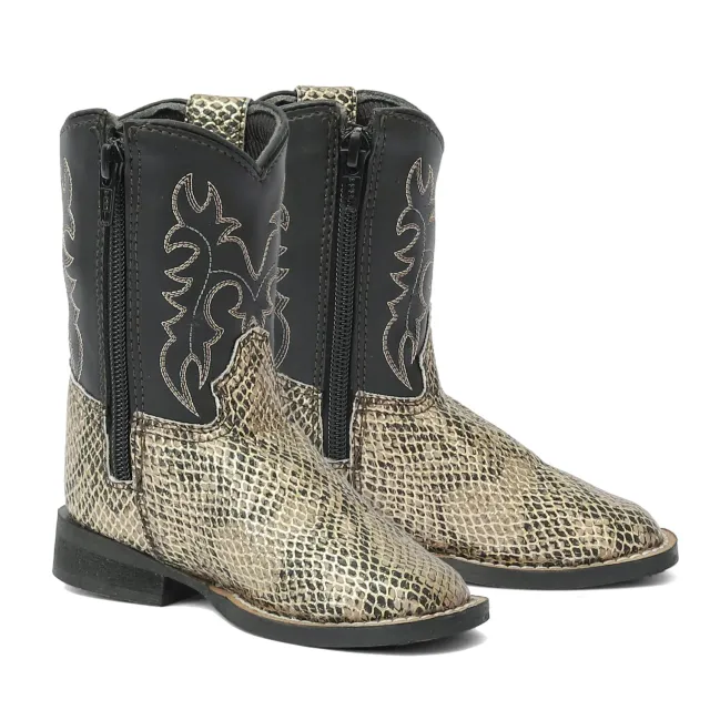 TuffRider Snake in Boot westernlaars zwart kind