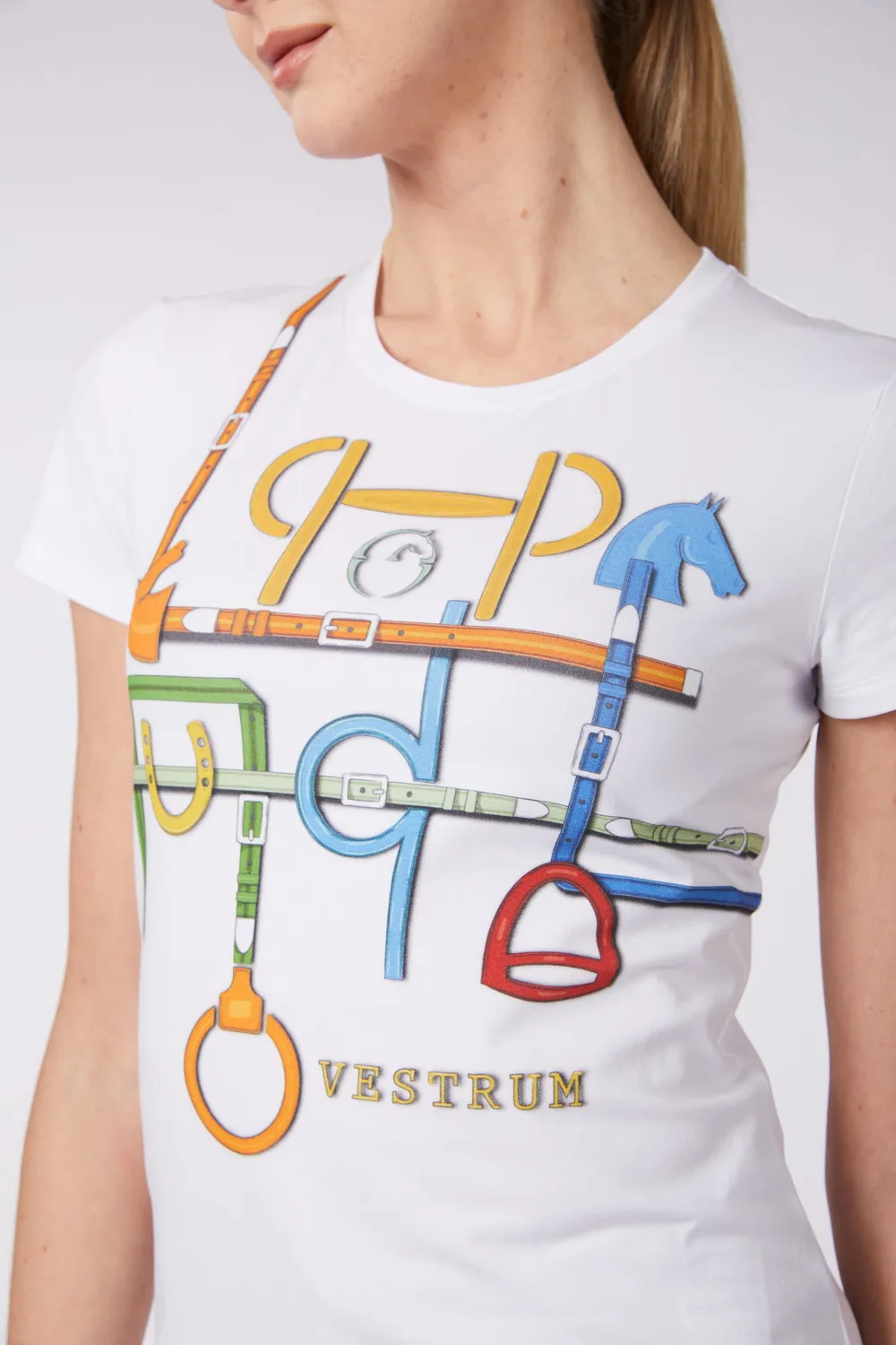 Vestrum Amalfi T-Shirt Dames Katoen met Print